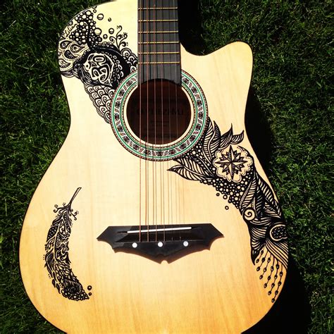 Pin De Jade Alfaire En Inspiration Guitarras Decoradas Guitarras