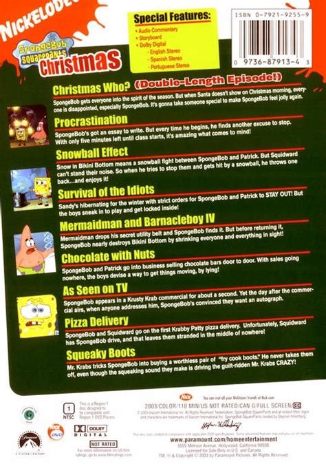 Spongebob Christmas Vhs