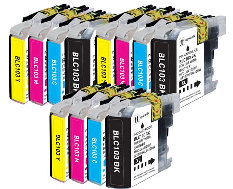 Printer Ink Tank Set Fits Brother LC103 LC101 XL MFC J245 MFC J470DW