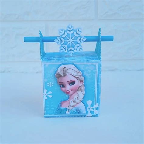 Caixa Canudo Frozen Elo Produtos Especiais