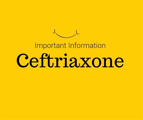 Ceftriaxone Uses Side Effects Dosage Etc DrugsBank