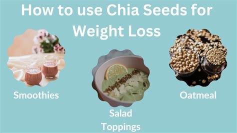 How To Use Chia Seeds For Weight Loss Recipes And Tips Livofy