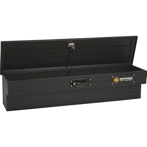 Northern Tool Side-Mount Truck Tool Box, Aluminum, Textured Matte Black ...