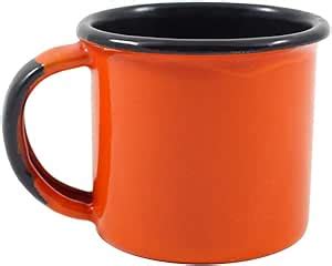 Caneca Esmaltado Laranja Ml Ewel Amazon Br