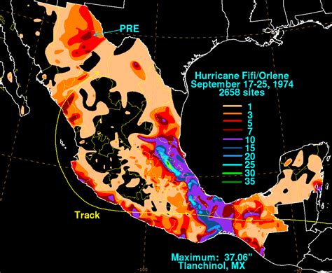 Mexico tropical cyclone rainfall climatology - Wikipedia