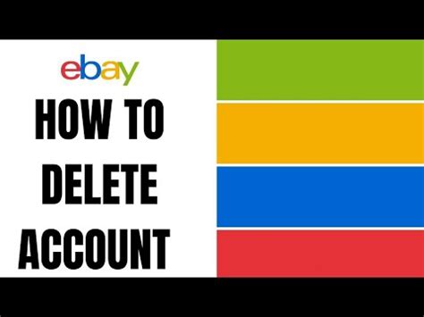 How To Delete Ebay Account Ll Delete Ebay Account Permanently 2023