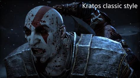 God Of War Ragnar K Classic Kratos Thor Fight Youtube