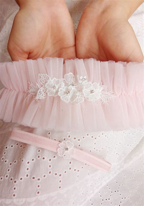 Wedding Garter Bridal Garter Bridal Garter Set Pink Blush Etsy