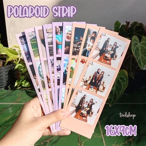 Jual COD Cetak Foto Polaroid Strip Foto Strip Foto Panjang Foto