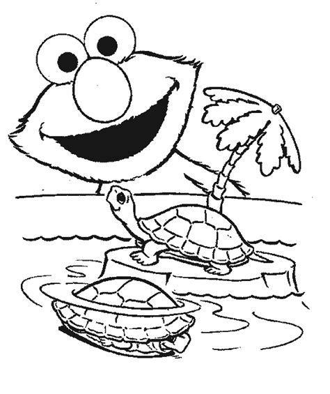 Laminas Para Colorear Coloring Pages Coloreando Plaza Sesamo