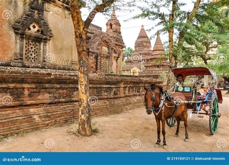 Valley Of A Thousand Pagodas In Myanmar Editorial Photo Image Of