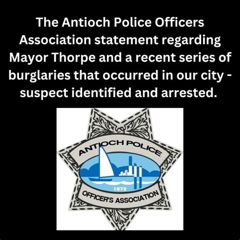 Suspects Arrested For Multiple Antioch Restaurant Burglaries But Police