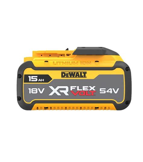 BATERIA XR FLEXVOLT 54V 18V LI ON 15Ah DCB549 DEWALT MAQUINAS DEWALT