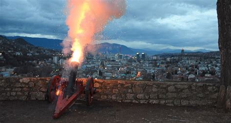 Top sa Žute tabije tradicionalno najavio početak ramazana