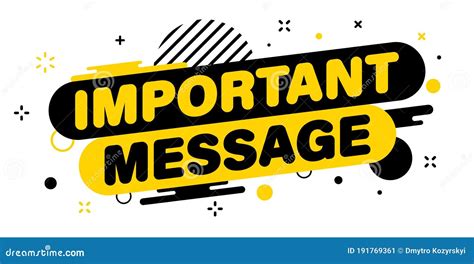 modern banner important message banner  business marketing