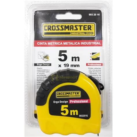 Cinta Metrica Crossmaster Profesional Mts