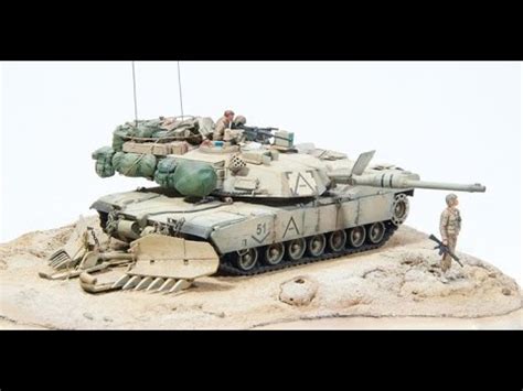 TAMIYA M1A1 Abrams With Mine Plow 04 04 YouTube