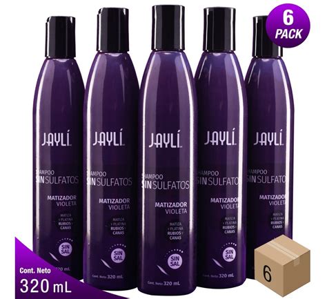 Shampoo Matizador Violeta Jayli Sin Sal Sin Sulfato Pack Env O Gratis