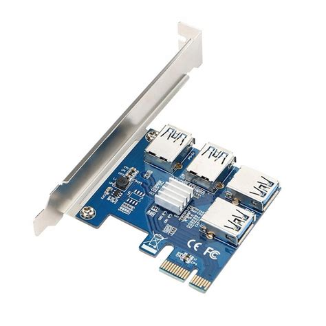 Rozdzielacz Adapter Portu Pci E Riser Splitter V