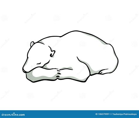 Sleeping Bear Outline