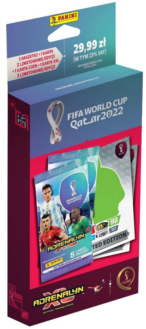 FIFA World Cup Qatar 2022 Adrenalyn XL Blister XXL Z Kartami Panini S