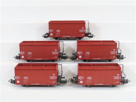 Märklin H0 4656 Freight carriage 5x 2 axle open Catawiki