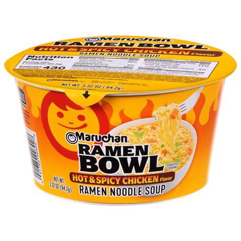Maruchan Hot Spicy Chicken Flavor Ramen Noodle Bowl Reviews My XXX Hot Girl