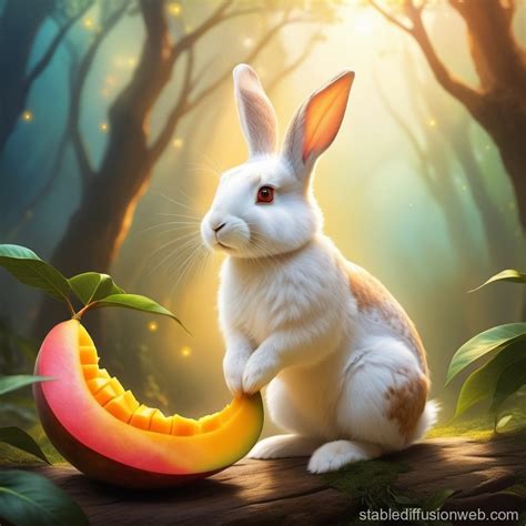 Mango Tailed Rabbit Description Stable Diffusion Online