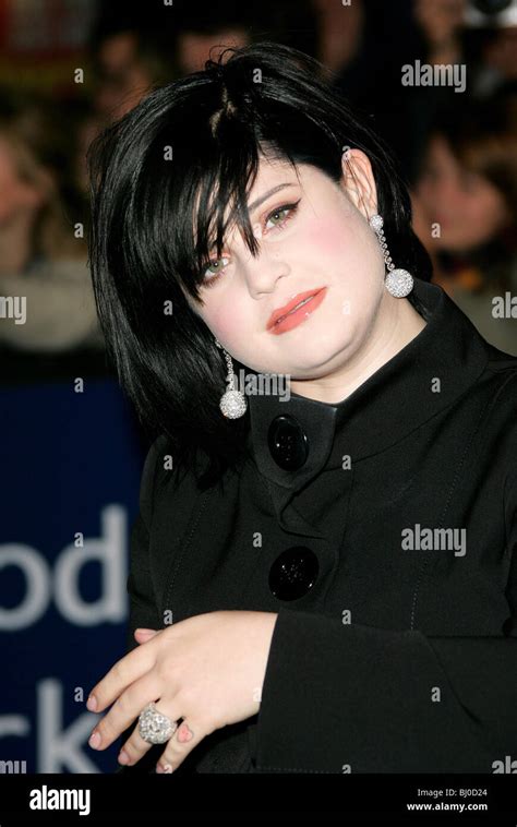 KELLY OSBOURNE DAUGHTER OF OZZY OSBOURNE ROYAL ALBERT HALL LONDON ...