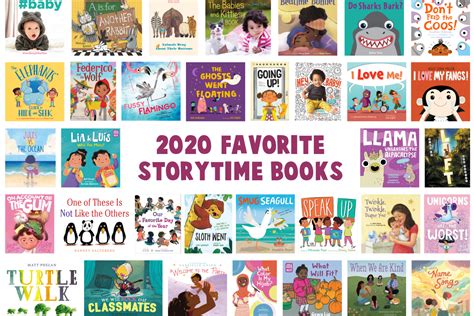 2020 Favorite Storytime Books Book Cart Queens