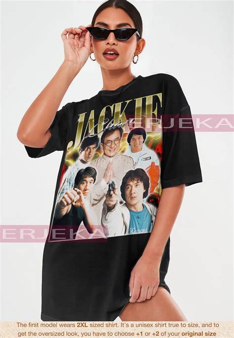 Jackie Chan Vintage Shirt Jackie Chan Homage Tshirt Jackie Chan Fan