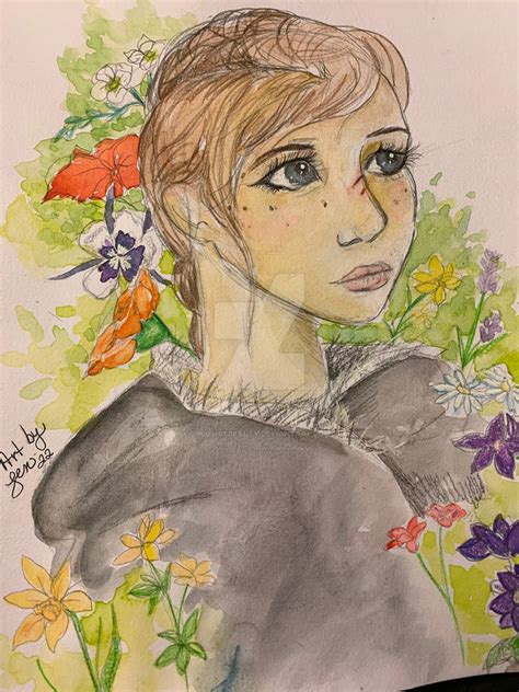 Amicia and flowers by PlushieBeauty on DeviantArt