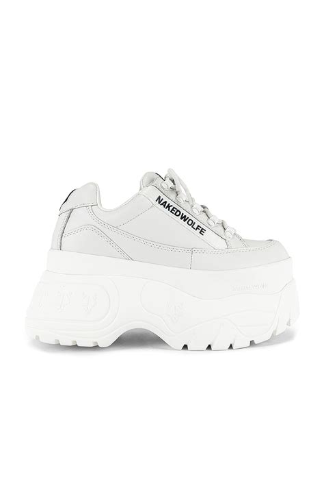 Naked Wolfe Sprinter Sneaker In White Revolve