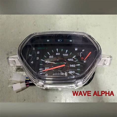 Panel Gauge Motor Speedometer For Honda Wave Alpha Wave Mt