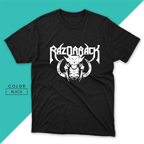 Razorback Band Logo High Quality Shirt Rr36 Shopee Philippines
