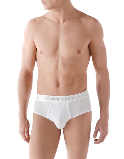 Calvin Klein Cotton Body 2 Pack Briefs In White For Men Lyst