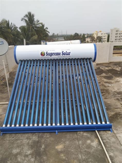 Supreme Lpd Ceramic Coated Etc Solar Water Heater At Rs