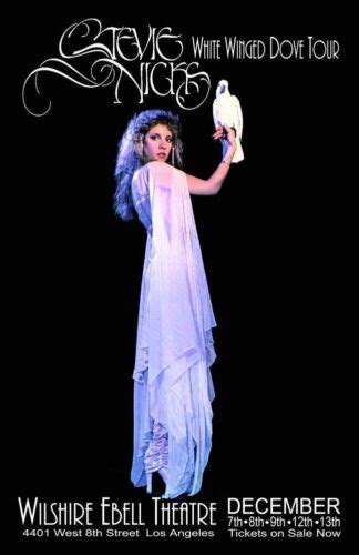 Stevie Nicks White Winged Dove Tour Banner Huge X Ft Poster Tapestry