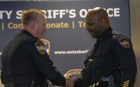 Montgomery County Sheriffs Office Promotes Staff Recognizes Service