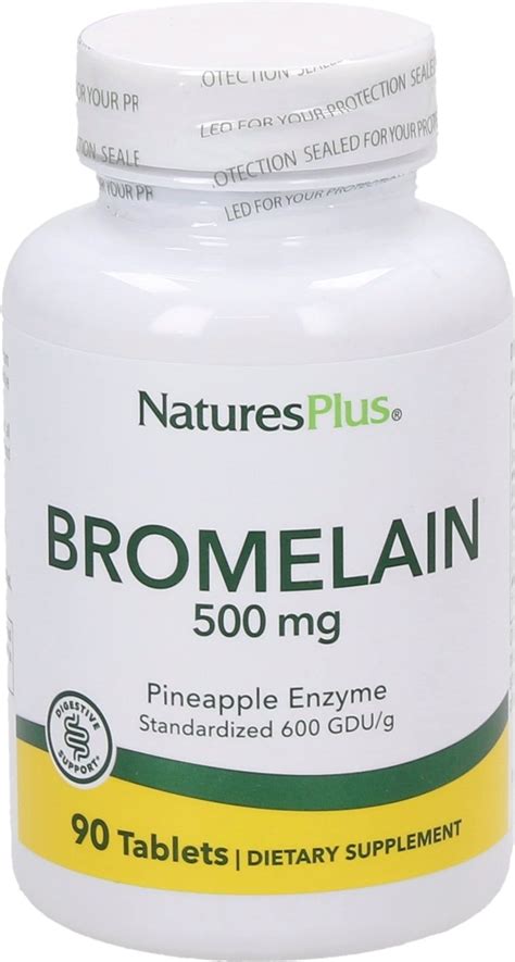 Bromelain 500 Mg Nature S Plus VitalAbo Verkkokauppa