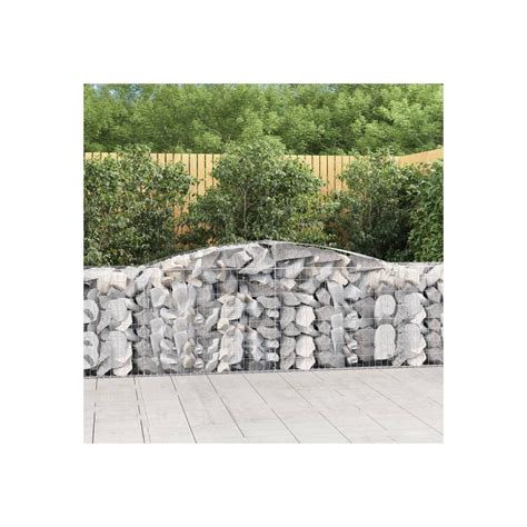 Paniers Gabions Arqu S Pcs X X Cm Fer Galvanis Vidaxl