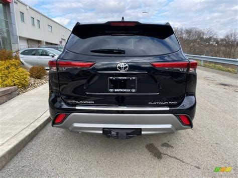 2021 Midnight Black Metallic Toyota Highlander Platinum AWD 140769409