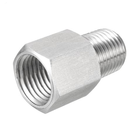 Pipe To Fitting Adapter Pressure Gauge Adapter 14 Npt Male Pipe X