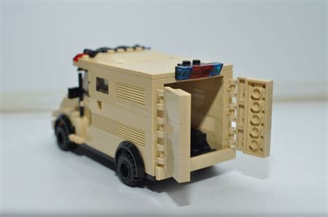 Swat Truck Police Tan Military Custom Model Built Compatible With Lego® Bricks Ebay