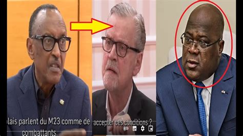 ACTUALITE 25 03 KAGAME A PEUR TSHISEKEDI EST CAPABLE DE TOUT