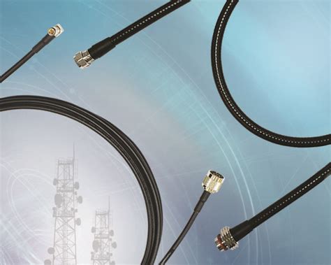 New Steady Link™ Series C Lmr Coax Cable Assemblies From Nai