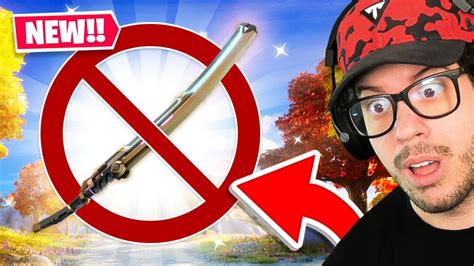 They Just Banned The Kinetic Blade In Fortnite Youtube