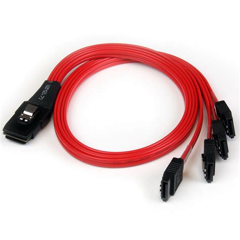 StarTech.com 50cm SFF-8087 to 4x SATA - Internal Mini: Amazon.co.uk ...