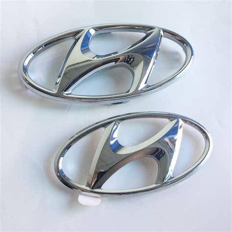 1 X ABS HYUNDAI Logo Car Auto Front Rear Trunk Emblem Badge Sticker