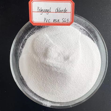 White Powder Plastic Raw Material Sg Pvc Resin Ethylene Process